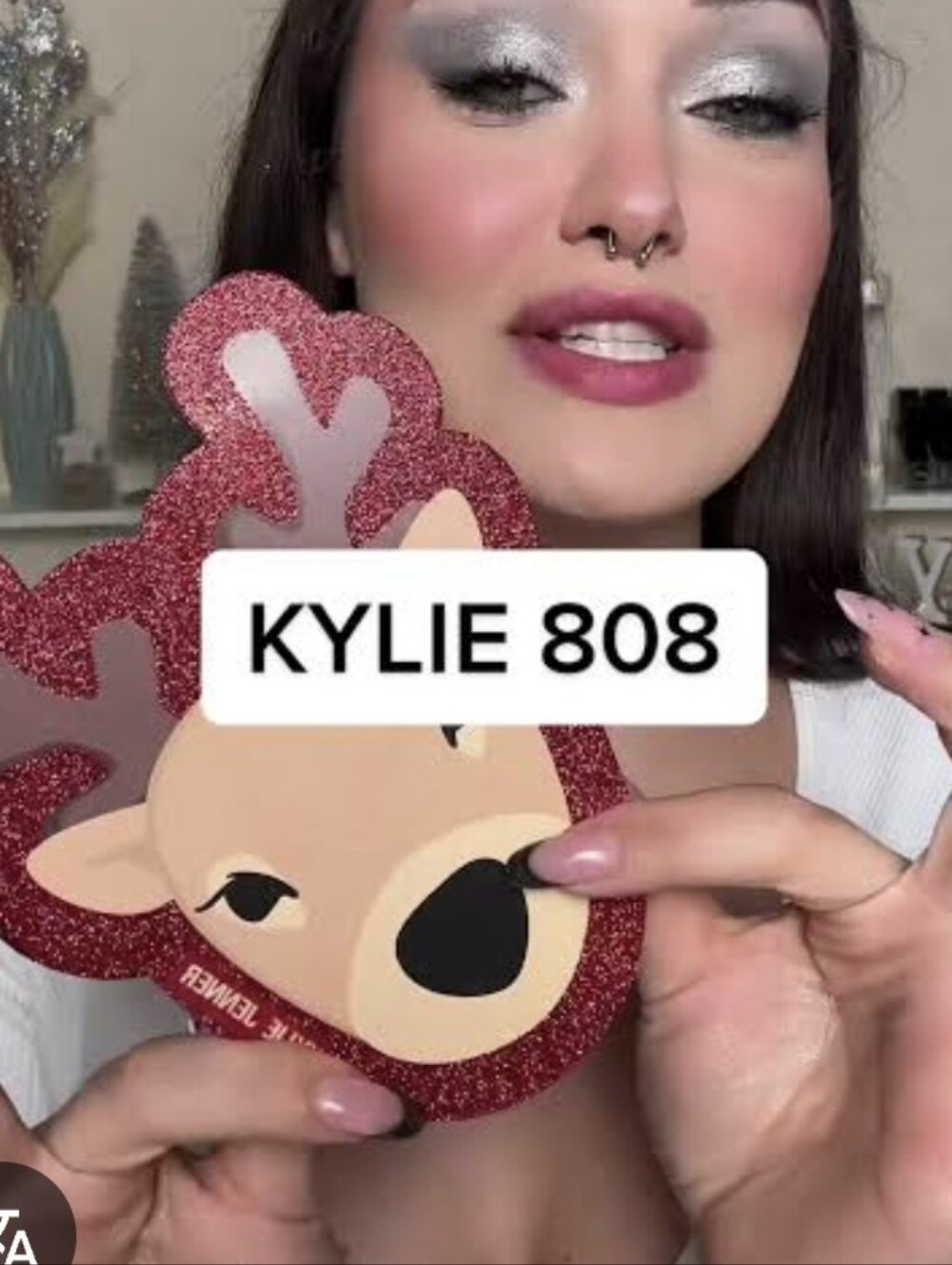 ❇️🧚‍♀️808 Kylie Cosmetics RARE Holiday 2022 Kylie Lipstick Ornament NWT